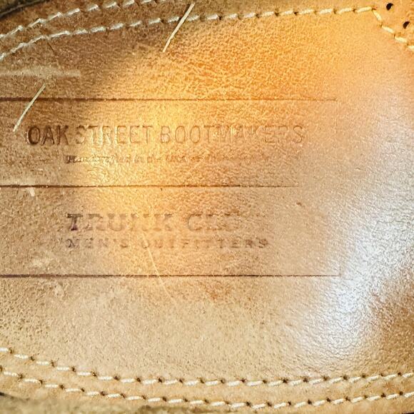 Oak Street Bootmakers Shoes Mens 12 Brown Leather Venetian Loafer Trunk Club USA - Picture 8 of 10